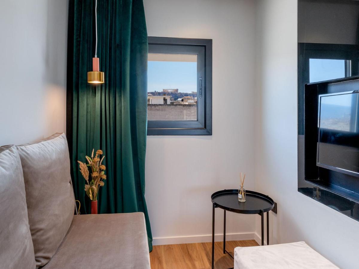 Acropol Studio Loft With Amazing View & Terrace Афины Экстерьер фото