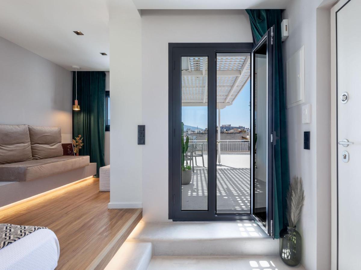 Acropol Studio Loft With Amazing View & Terrace Афины Экстерьер фото